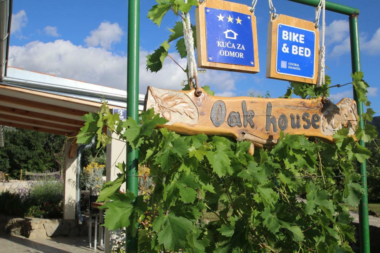 Oak House Villa Zadvarje Exteriör bild
